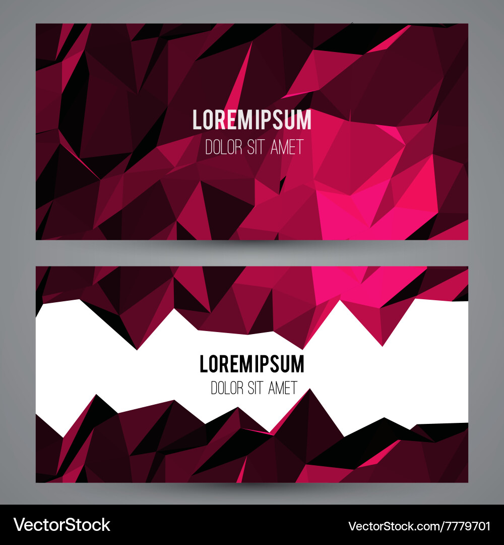 Abstract template design with colorful Vector Image