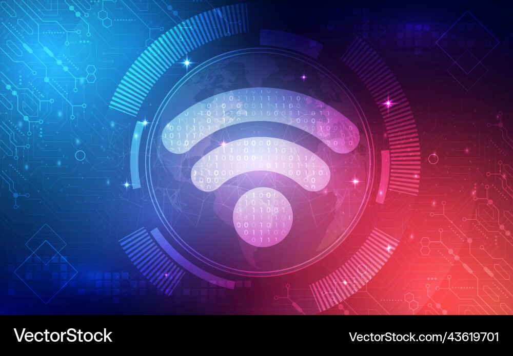 Digitale Technologie und 4g 5g 6g Netzwerk Wireless Digitale Technologie und 4g 5g 6g Netzwerk Wireless vektorbild
