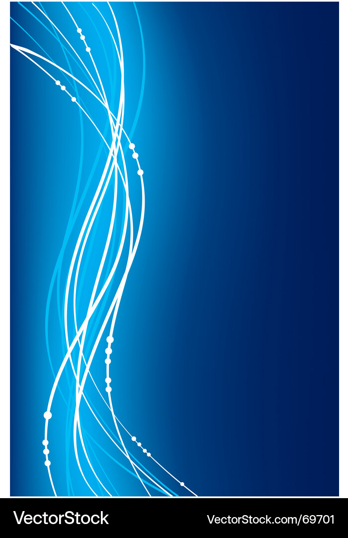 Dynamic Neon Glow Lines Vector Image