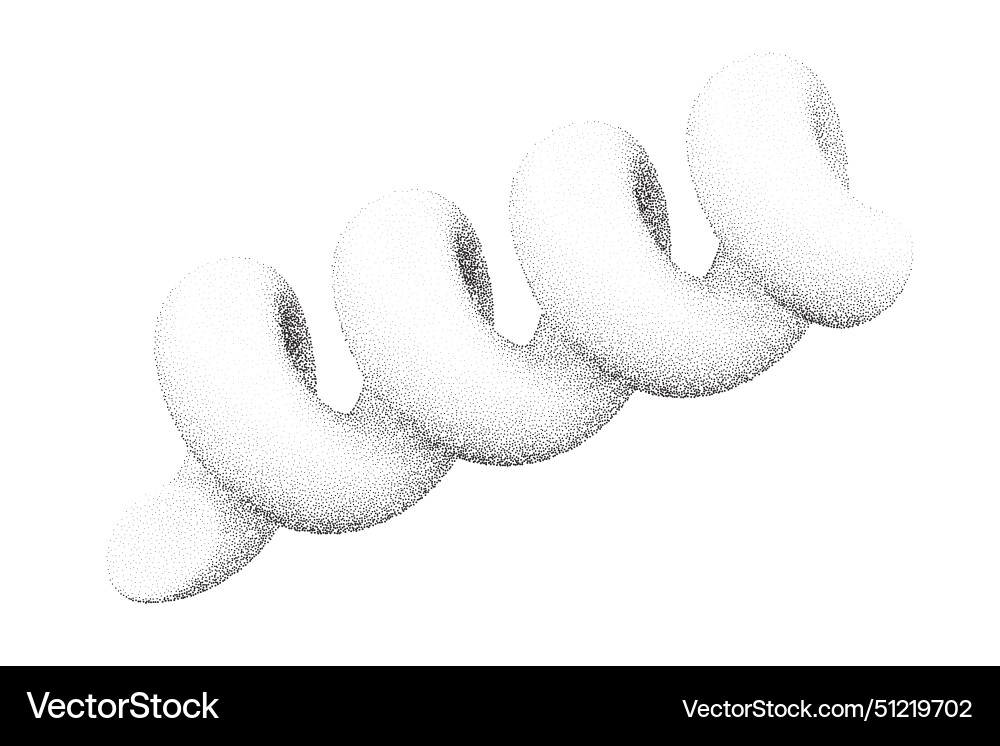 Graue Feder mit Rauschtextur gepunktetem Stipple Graue Feder mit Rauschtextur gepunktetem Stipple vektorbild