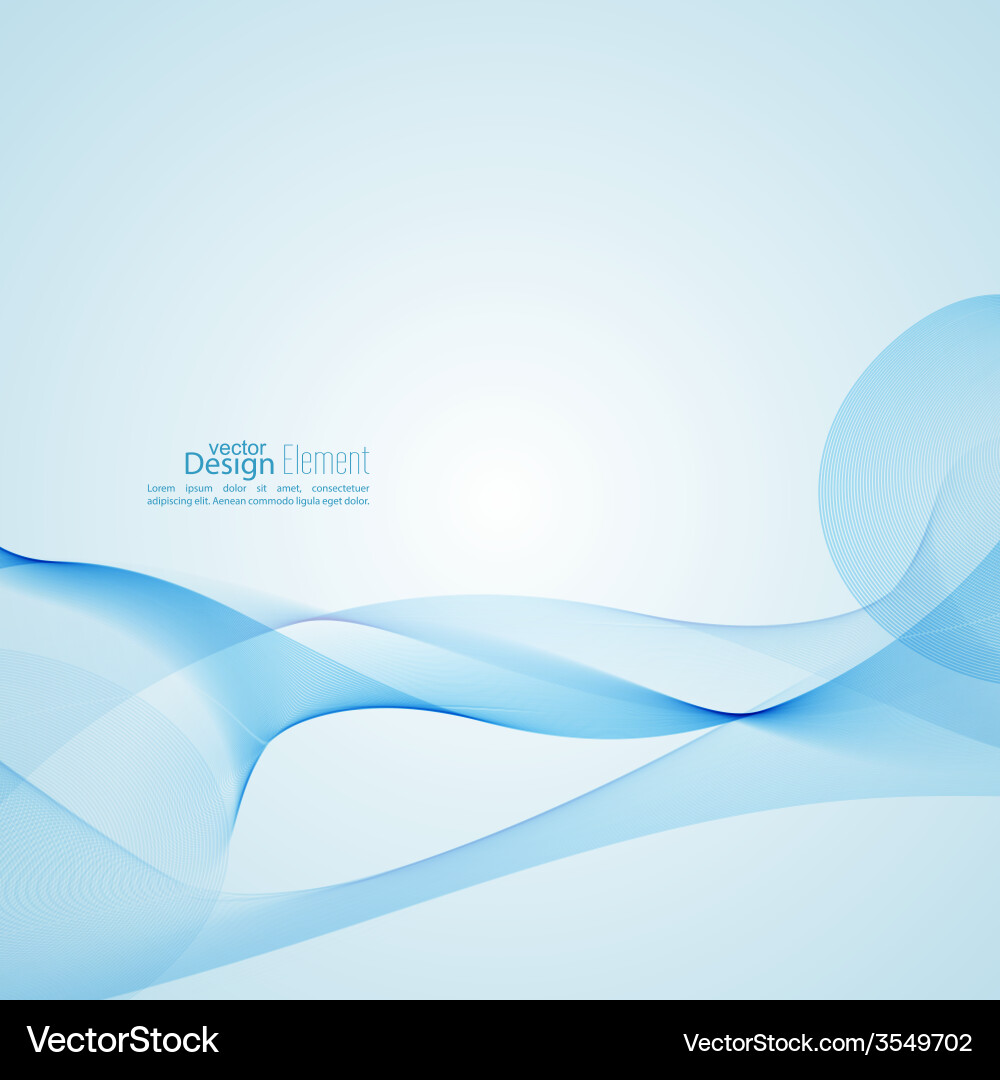 Techno abstract background with soft lines vector image