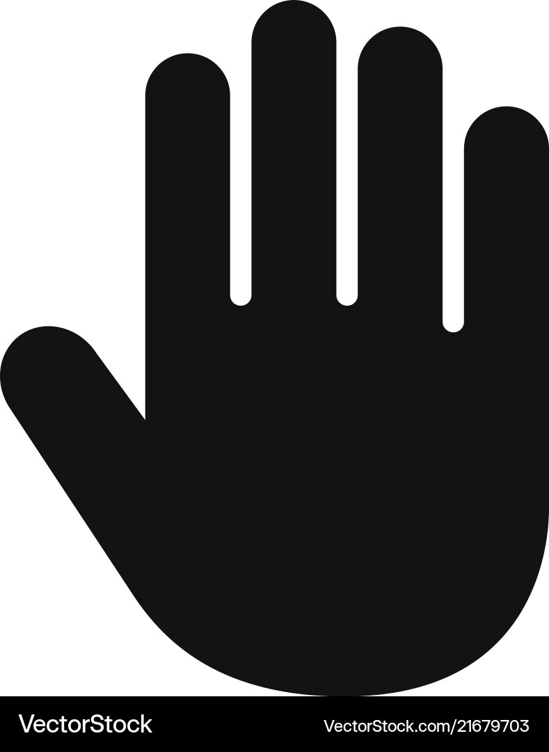Hand icon Hand icon vector image