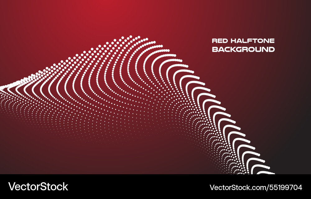 Dark red halftone abstract background image Dark red halftone abstract background image Vector Image