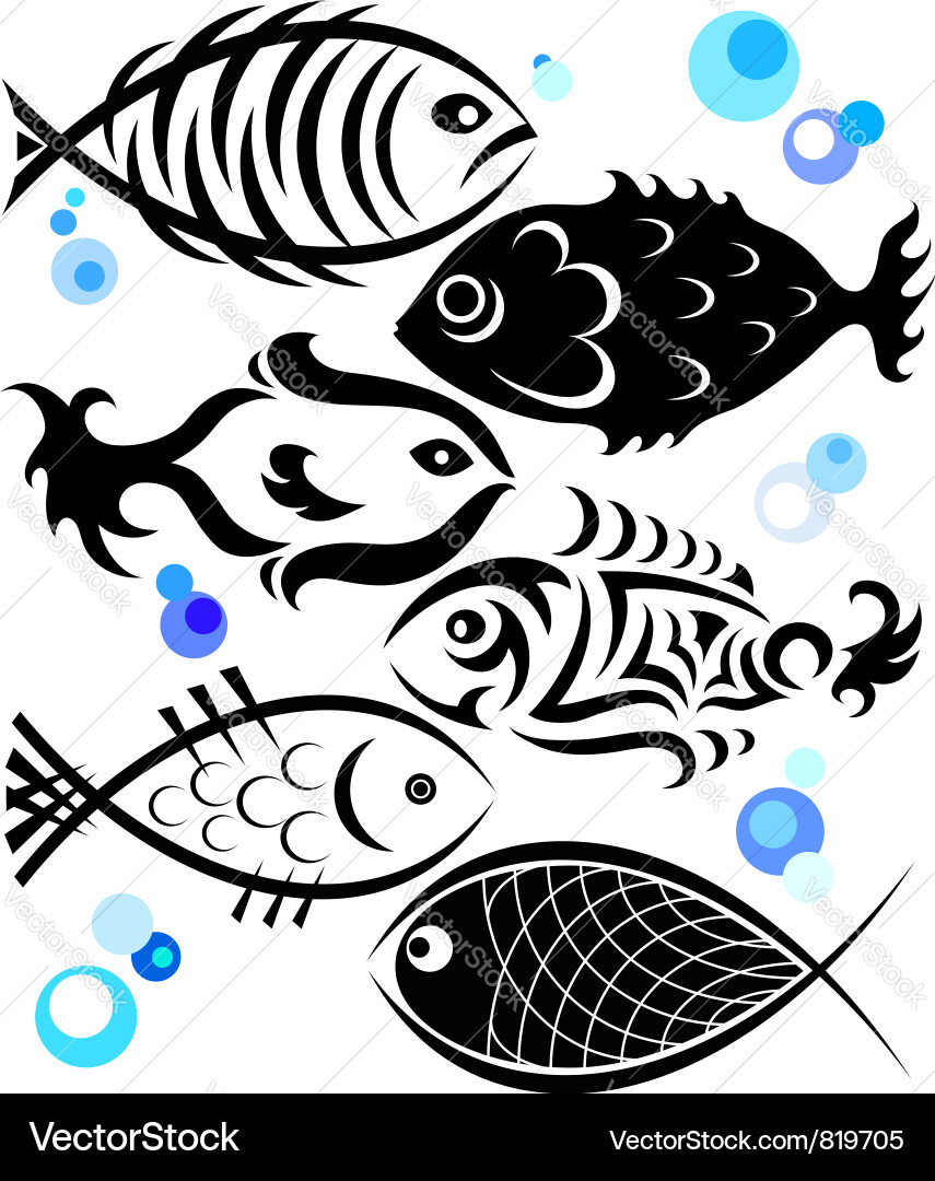 Cold Fish Vector Fish Royalty Free Vector Image - VectorStock