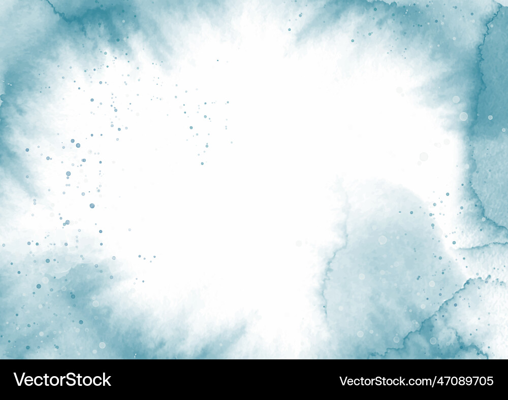 Watercolor Splatter Background Vector Image