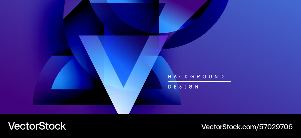 Abstract blue design features sharp lines dynamic Abstract blue design features sharp lines dynamic Vector Image