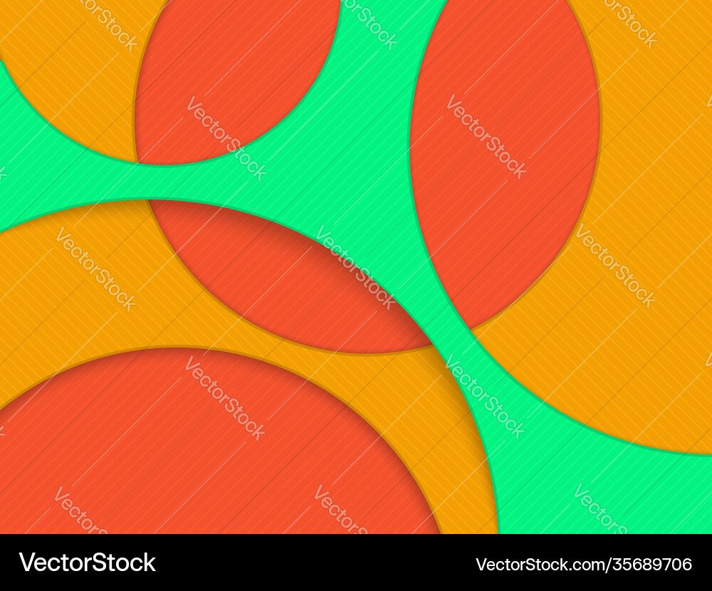 Abstract minimal geometric background with circles Abstract minimal geometric background with circles vector image