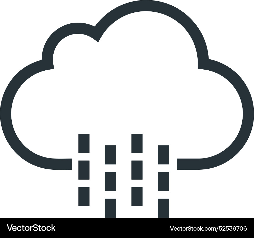 Cloud storage icon symbol image of the hosting Cloud storage icon symbol image of the hosting vector image
