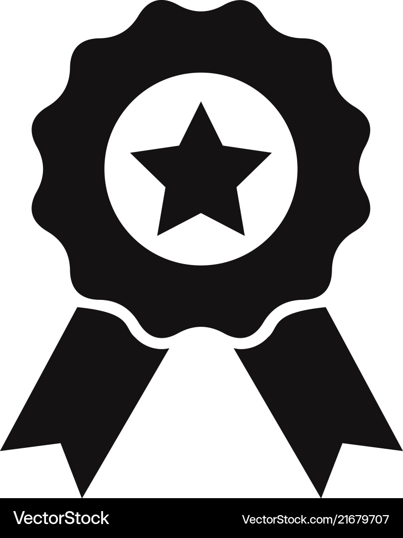 Award icon Royalty Free Vector Image - VectorStock