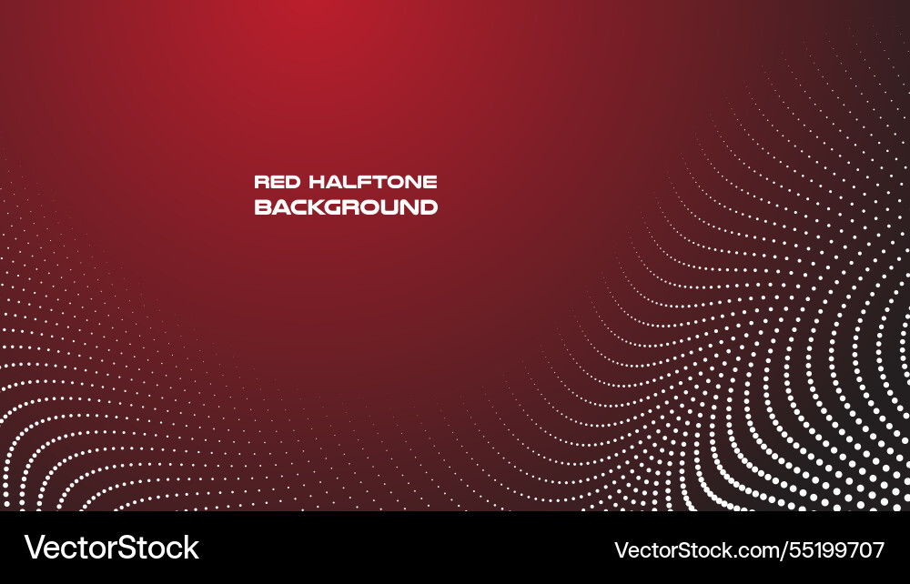 Dark red halftone abstract background image Dark red halftone abstract background image Vector Image