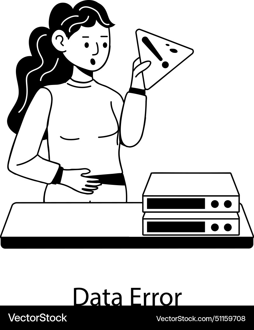 Data error vector image