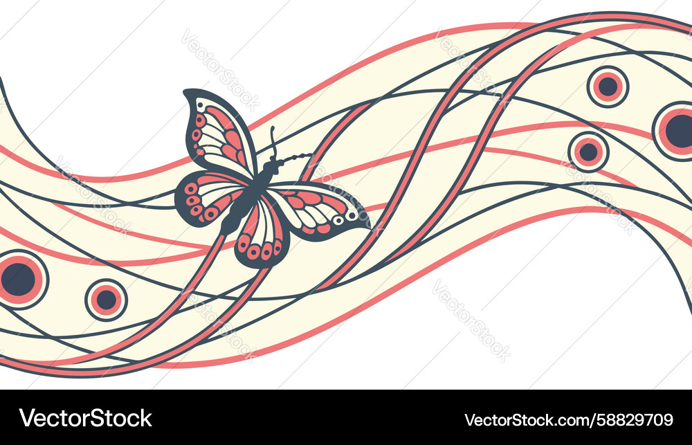 Abstract flag with geometric patterns modern Vector Image