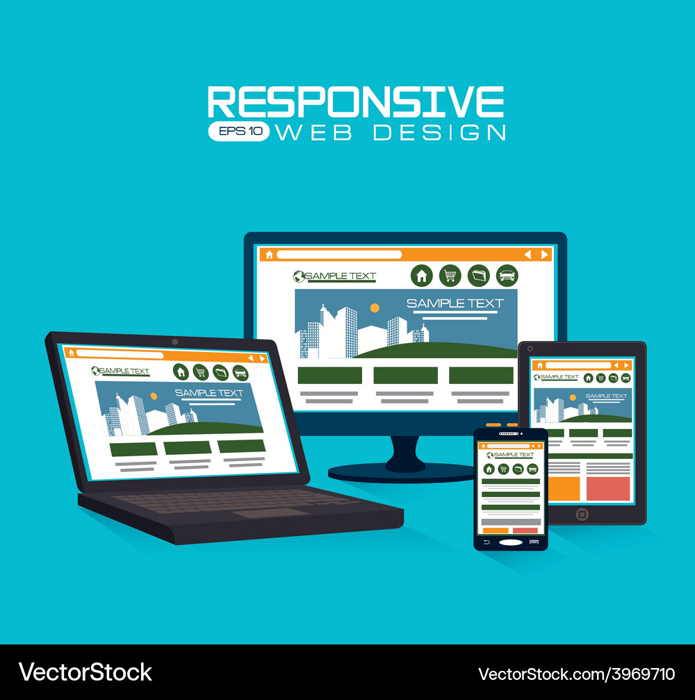 Web design Vector Image