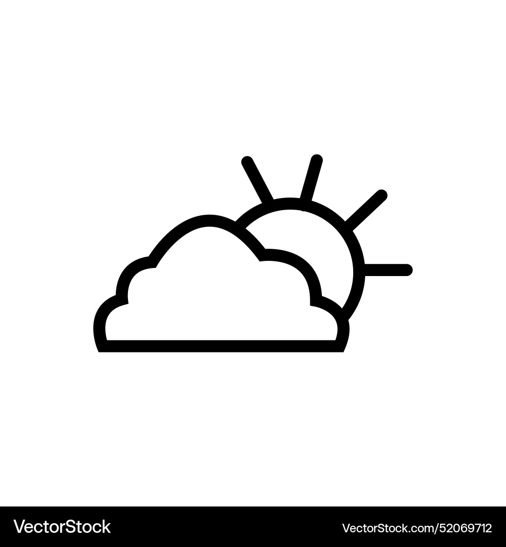 Cloud storage icon for data backup and online vector image