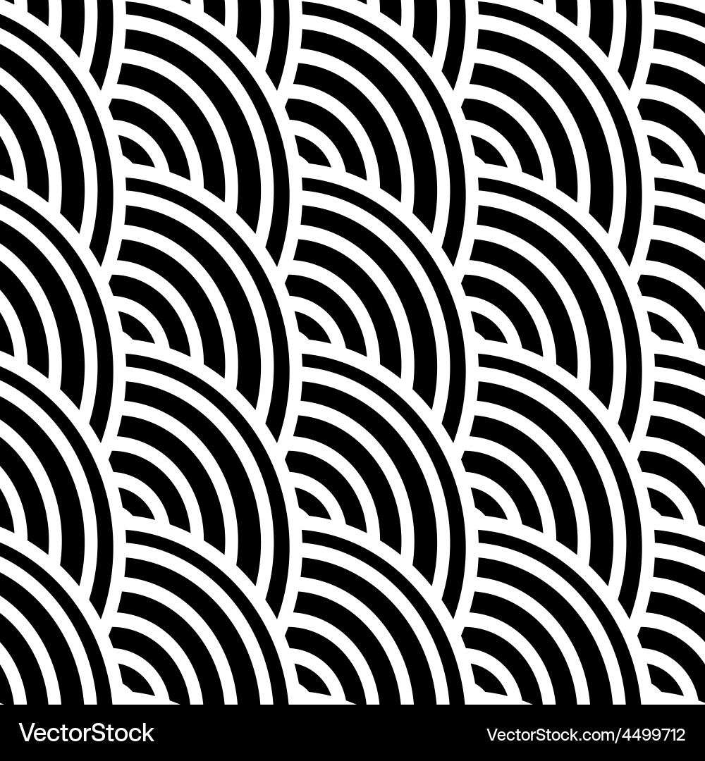 Elegant Curved Lines Pattern Vector Image