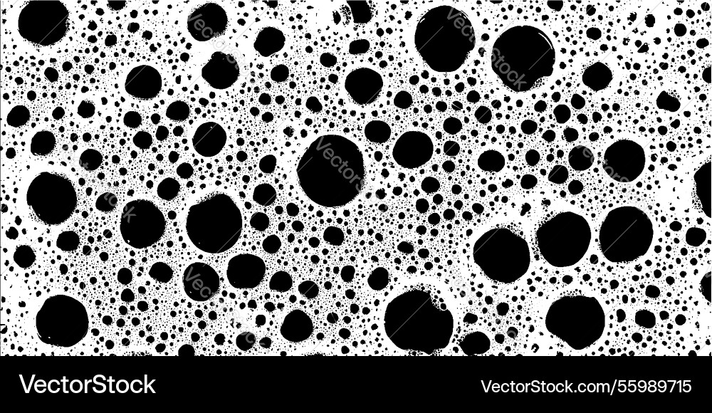 Exploring the intricate patterns of foam texture vector image
