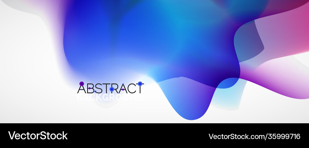 Fluid color gradient abstract background trendy Fluid color gradient abstract background trendy vector image