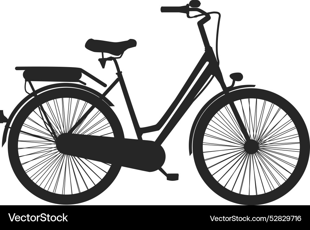 Mountainbike schwarz silhouette aktiver Lifestyle Mountainbike schwarz silhouette aktiver Lifestyle vektorbild