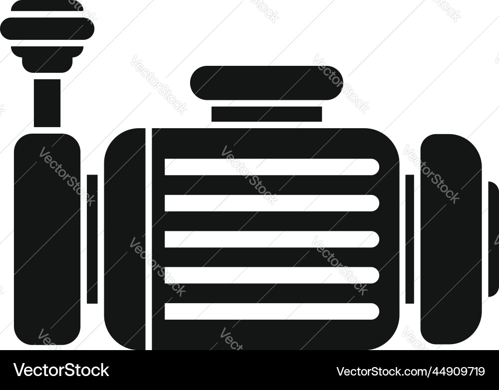 Air Compressor Icon vector image
