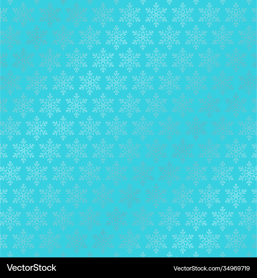 Snowflake pattern design vector image