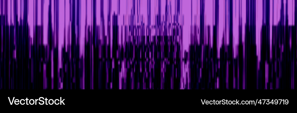 Trendy glitch pattern on dark background modern Trendy glitch pattern on dark background modern vector image