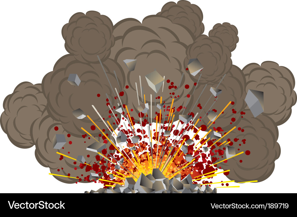 Volcano eruption Royalty Free Vector Image - VectorStock