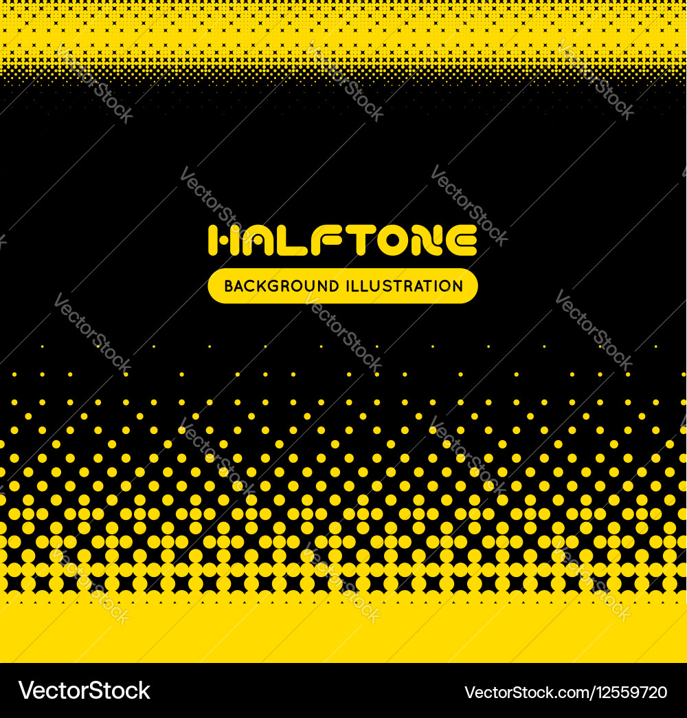 Retro Halftone Pattern vector image
