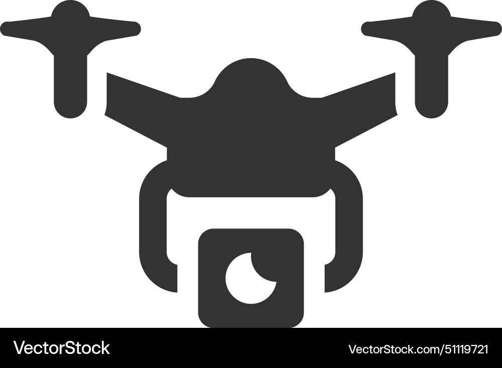 Air drone icon Royalty Free Vector Image - VectorStock