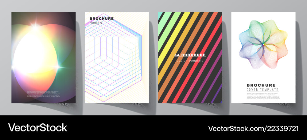 The layout of a4 format The layout of a4 format vector image