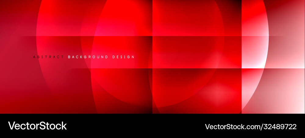 Abstract Circle Gradient Background Vector Image