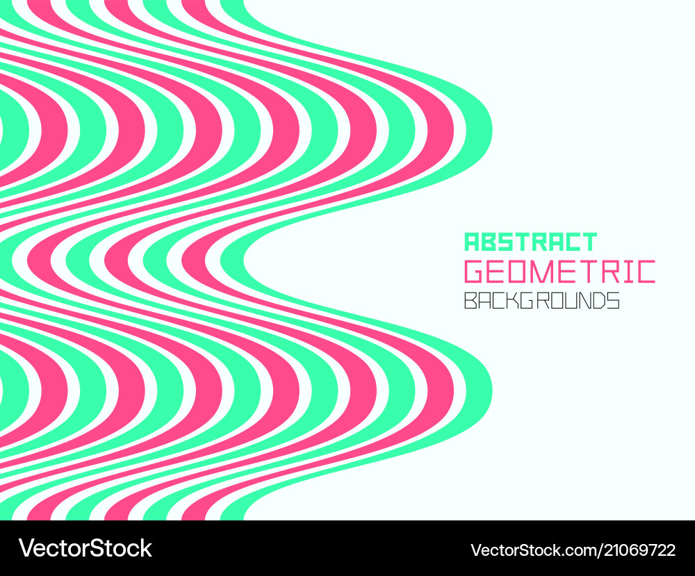 Abstract geometric background with waves Abstract geometric background with waves Vector Image
