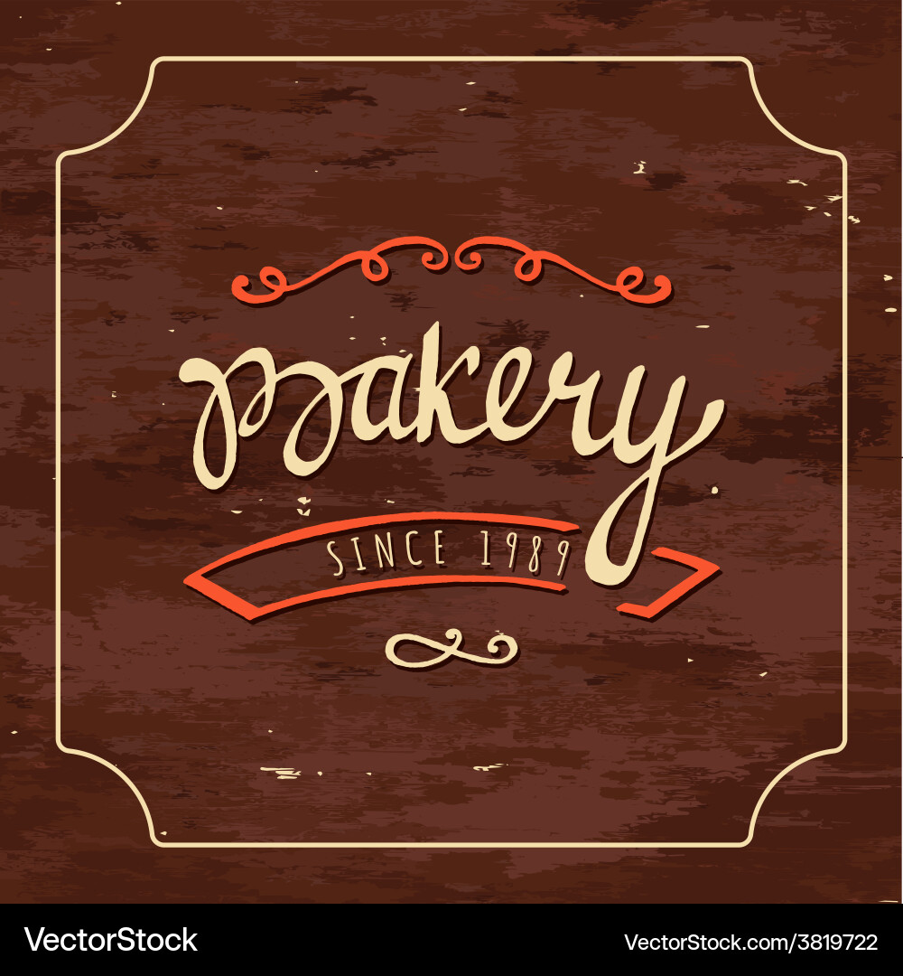 Bakery Royalty Free Vector Image - VectorStock