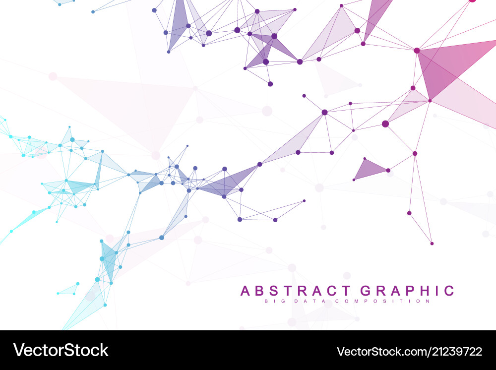 Data Network Abstract vector image