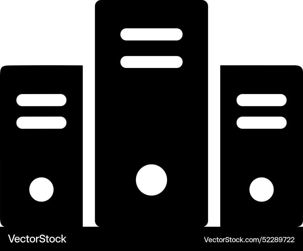 Technology and computer icon symbol image Technology and computer icon symbol image Vector Image