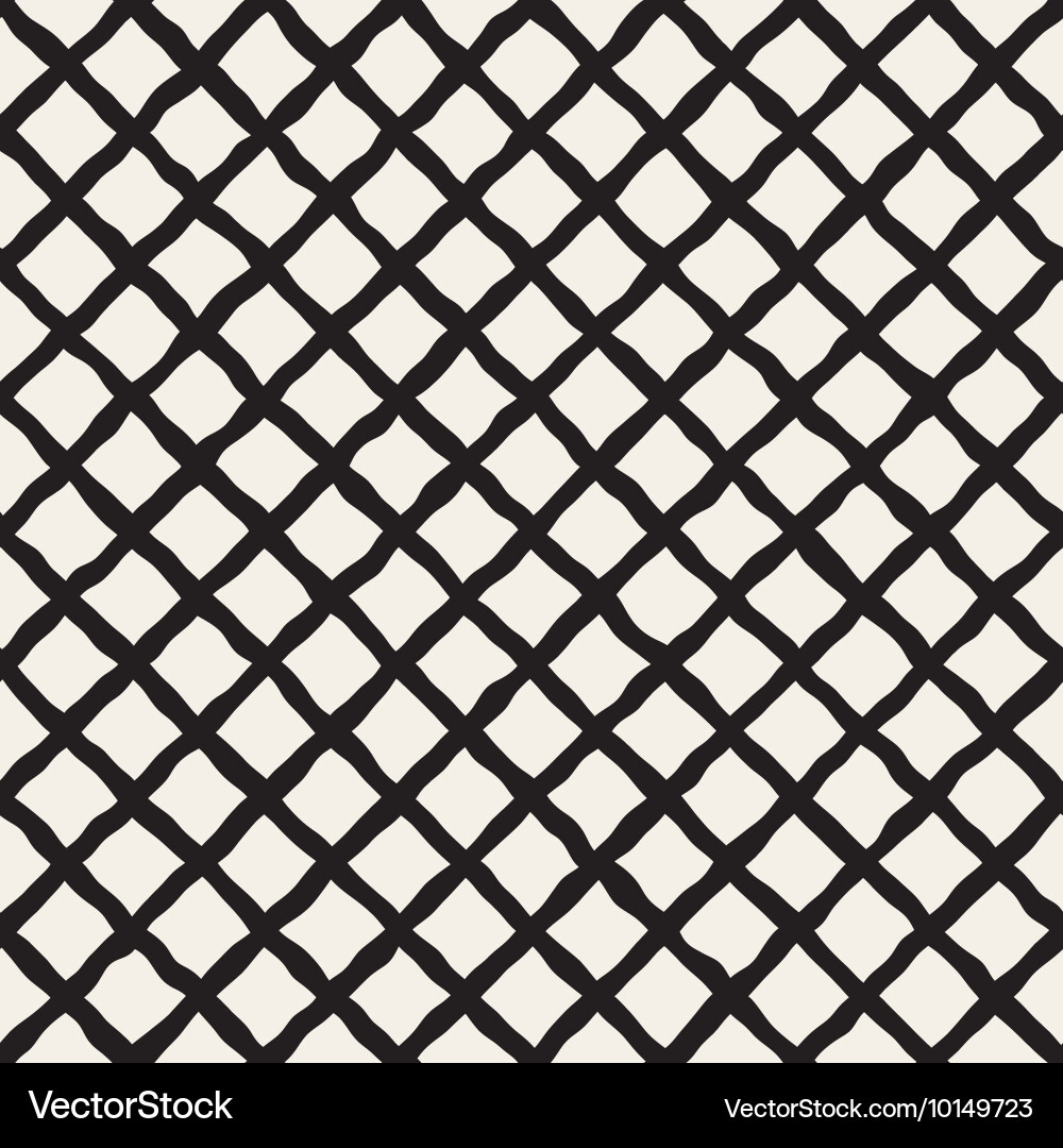 Diagonal Grid Rhombus Pattern vector image