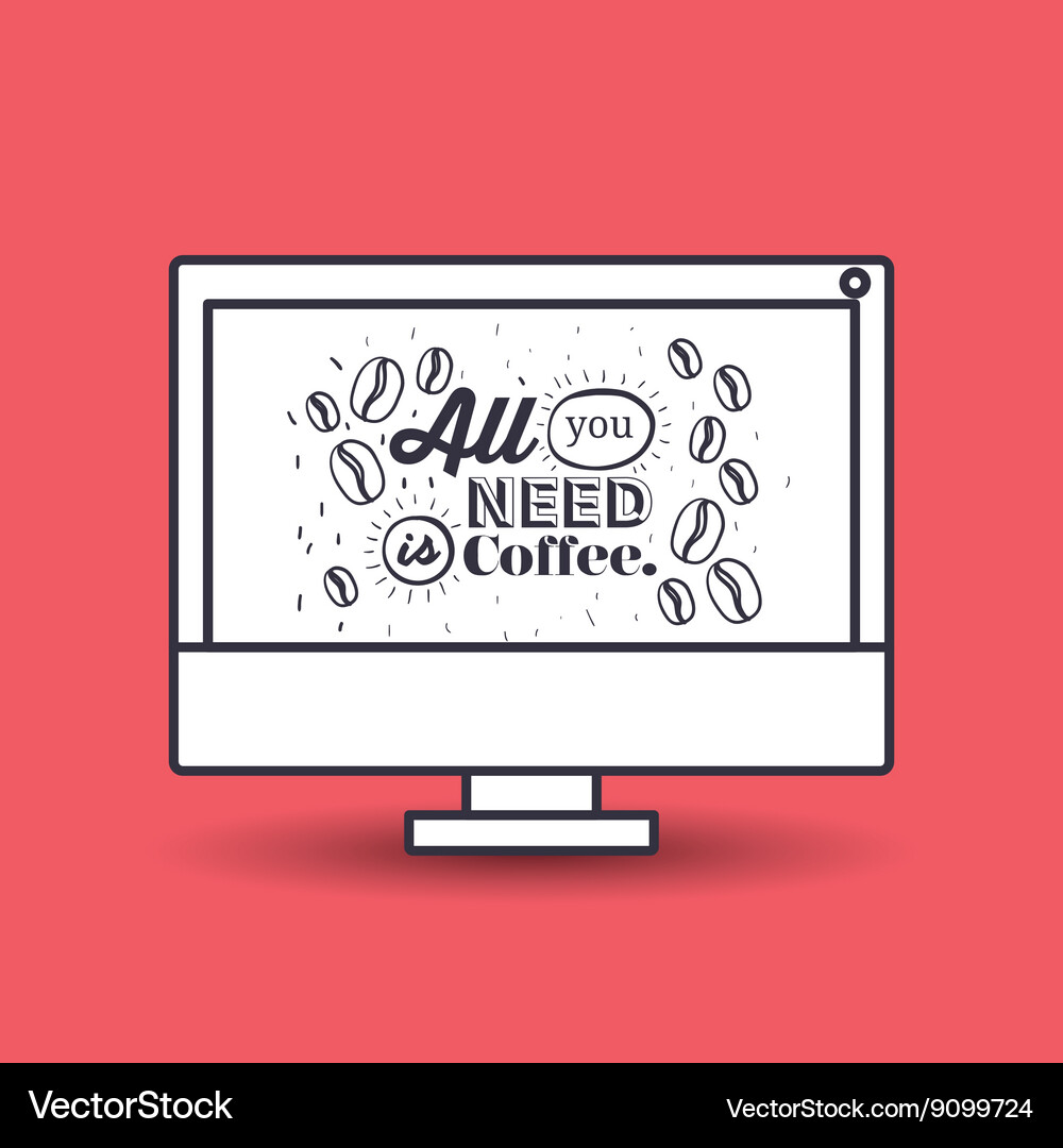 Message in calligraphy design Vector Image