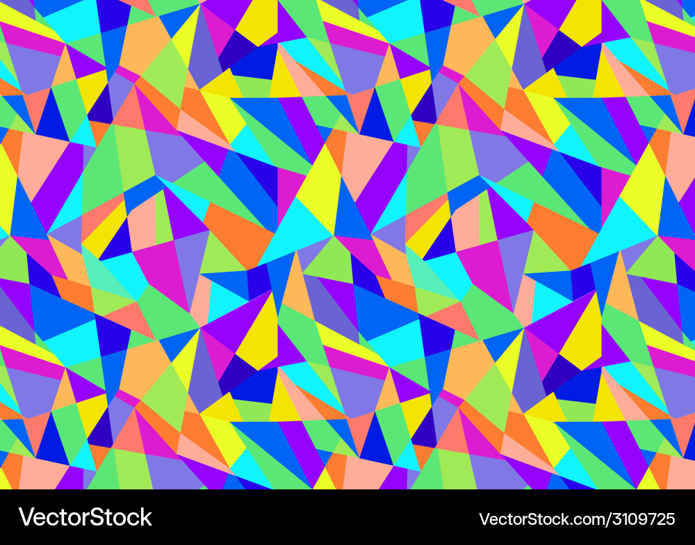 Abstract geometric colorful pattern background vector image