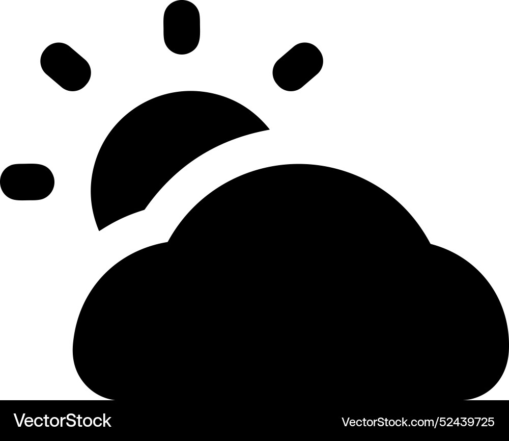 Cloud storage icon symbol image of the database Vector Image