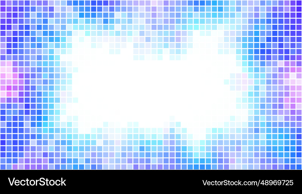 Mosaic color gradient for your design project vector image