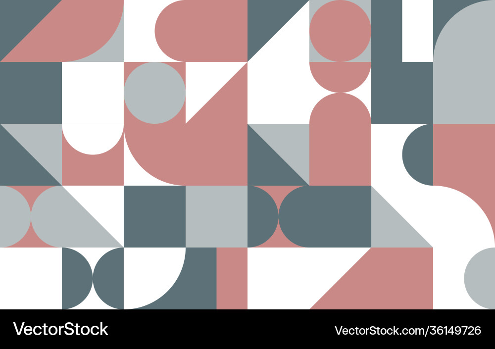 Geometry minimalistic background poster abstract vector image