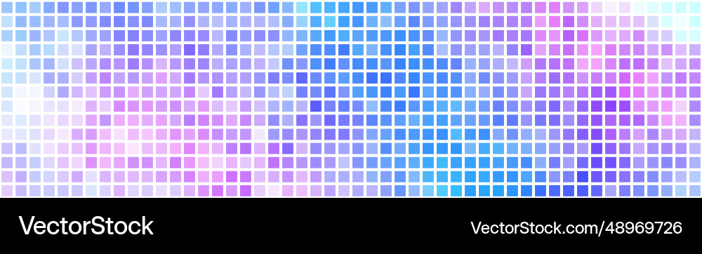 Mosaic color gradient for your design project Mosaic color gradient for your design project vector image