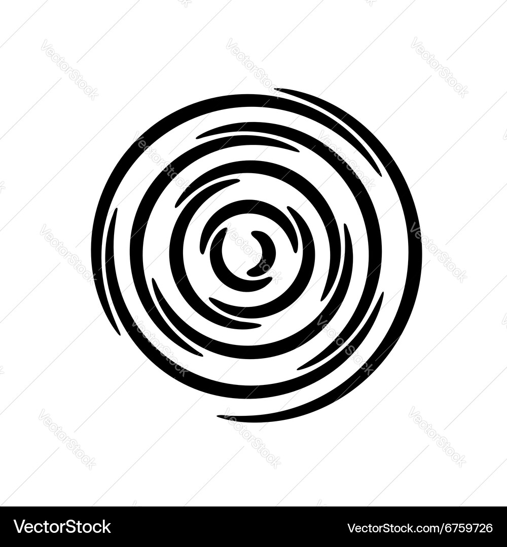 Set of spirals design element Vector Image