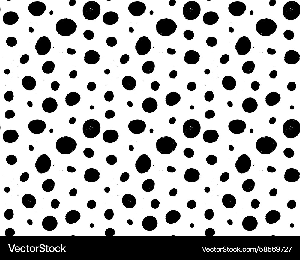 Black Ink Splatter Pattern Vector Image