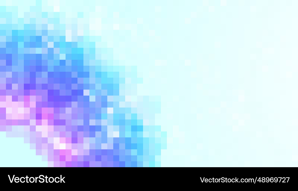 Mosaic color gradient for your design project Vector Image