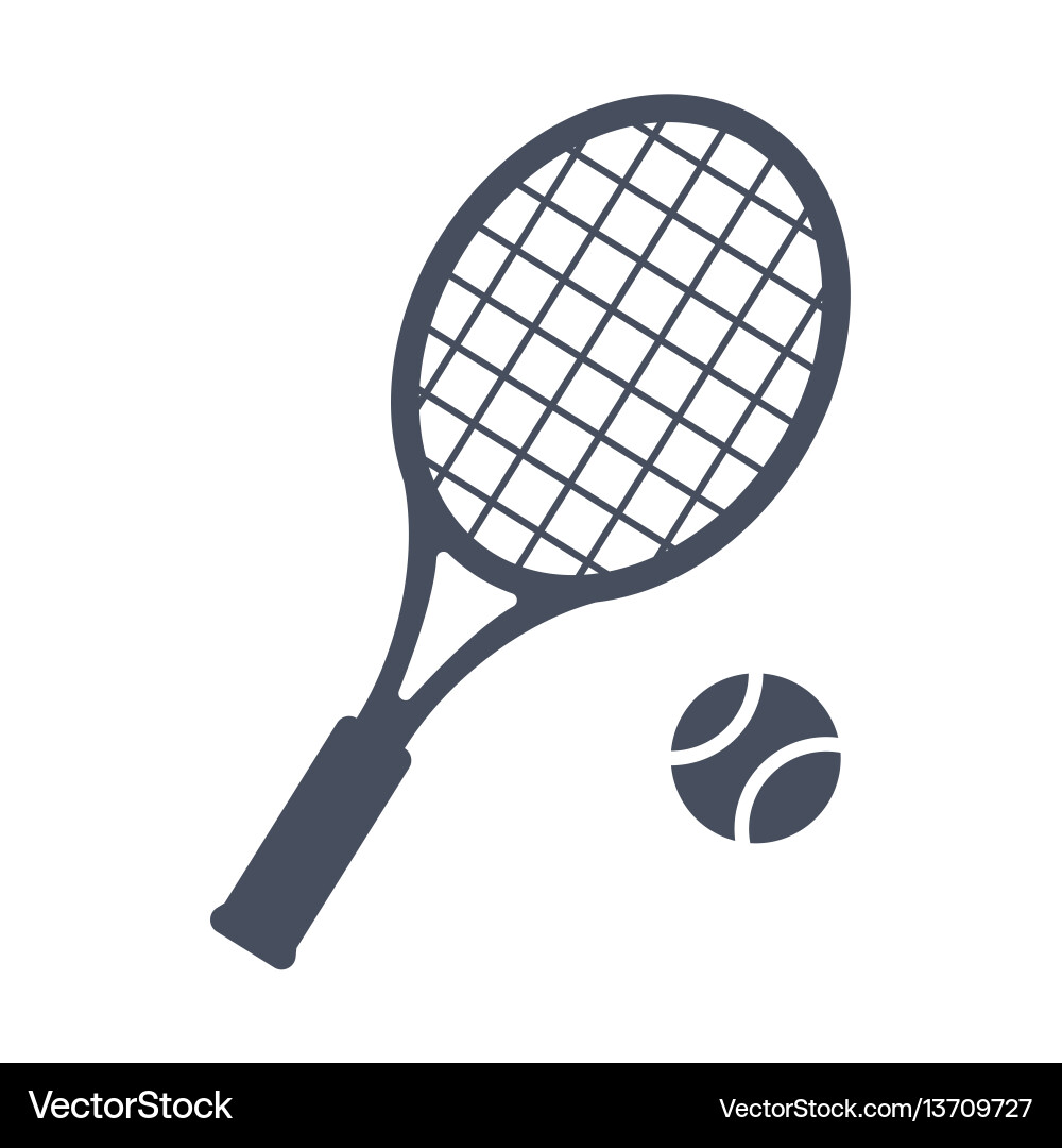 Tennis Ball Icon Vector Image