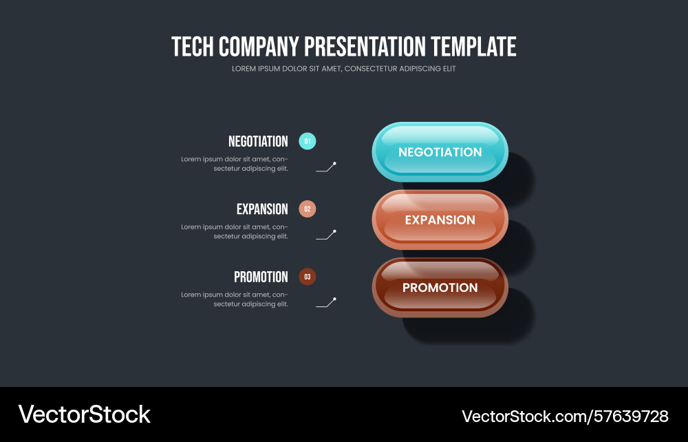 Project proposal three option diagram frame Project proposal three option diagram frame vector image