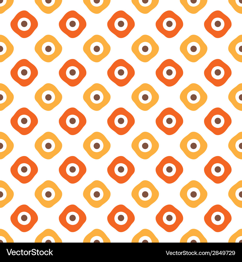 Autumn seamless pattern endless texture vector image