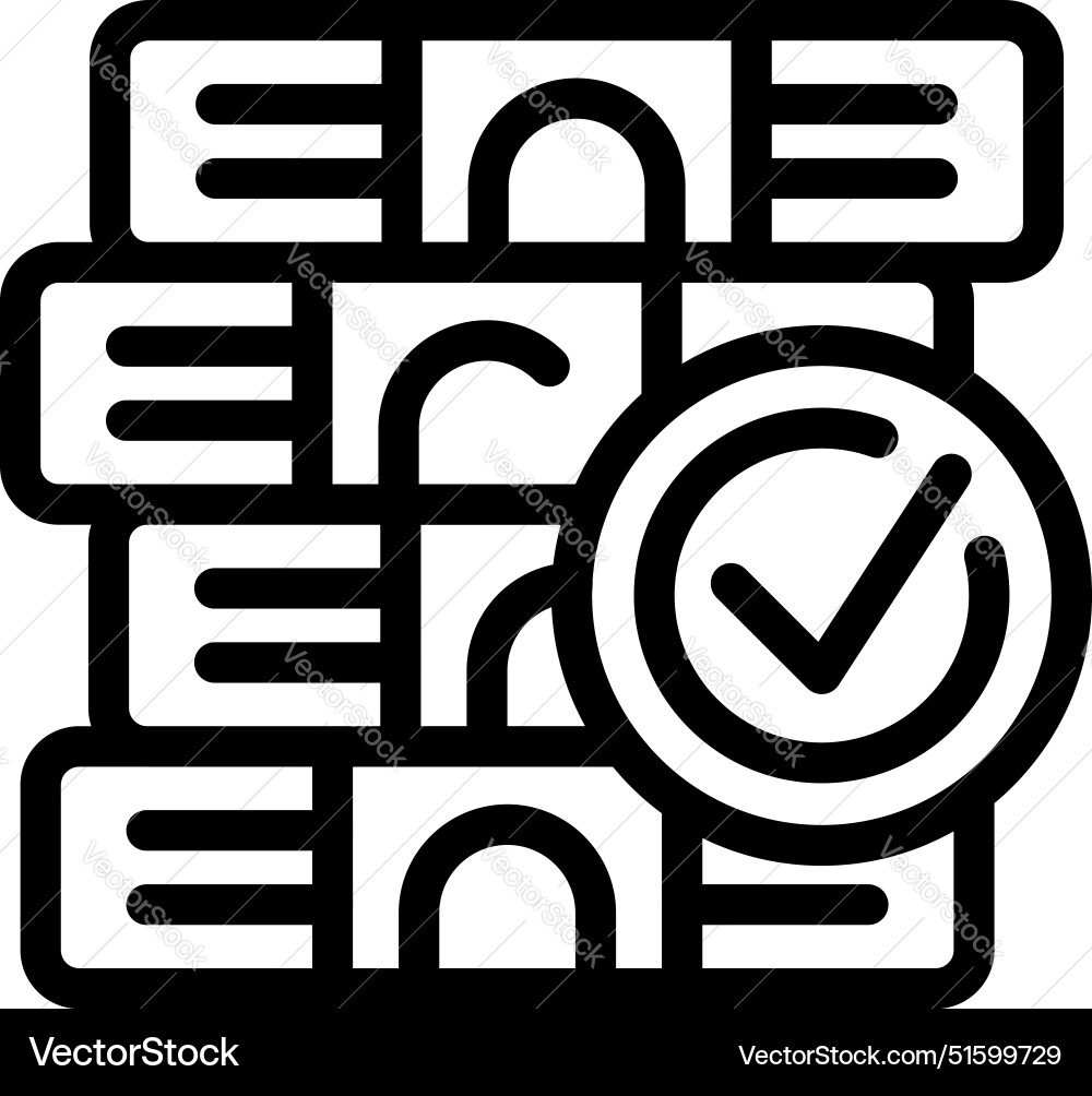 Stack of money with check mark icon indicating vector image