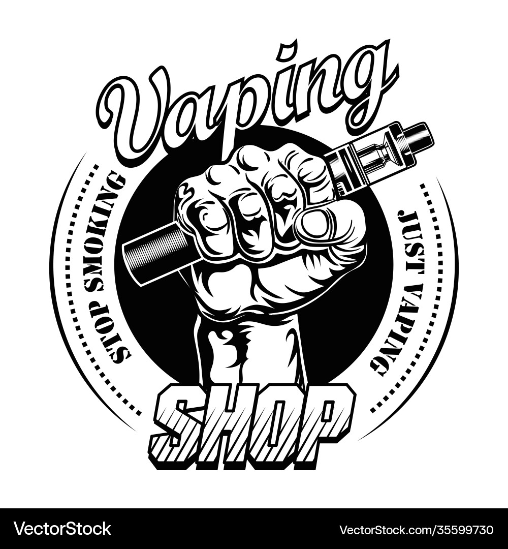 Hand pf vaper (35599730)  Royalty-Free Vector | VectorStock