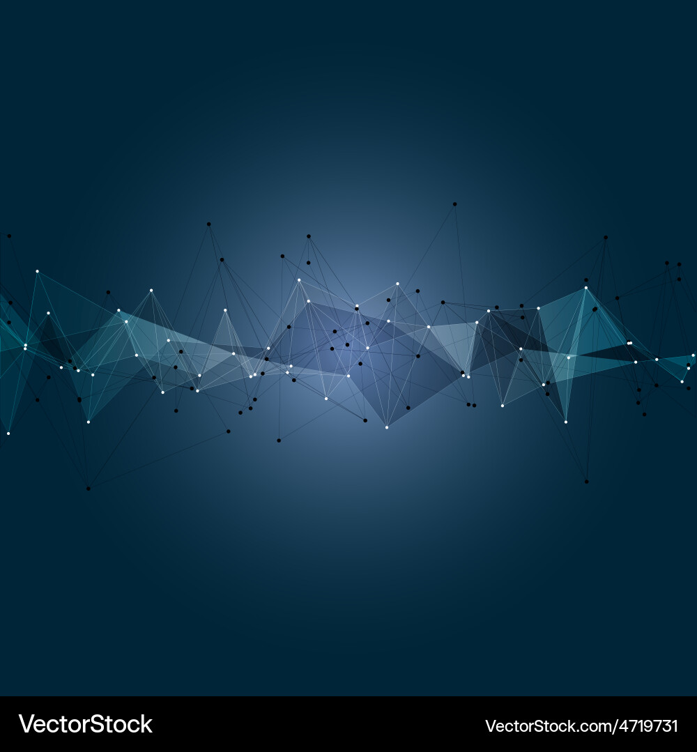Abstract Geometric Triangle Background Vector Image